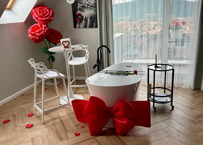 Lägenhet студио с вана и гледка в 